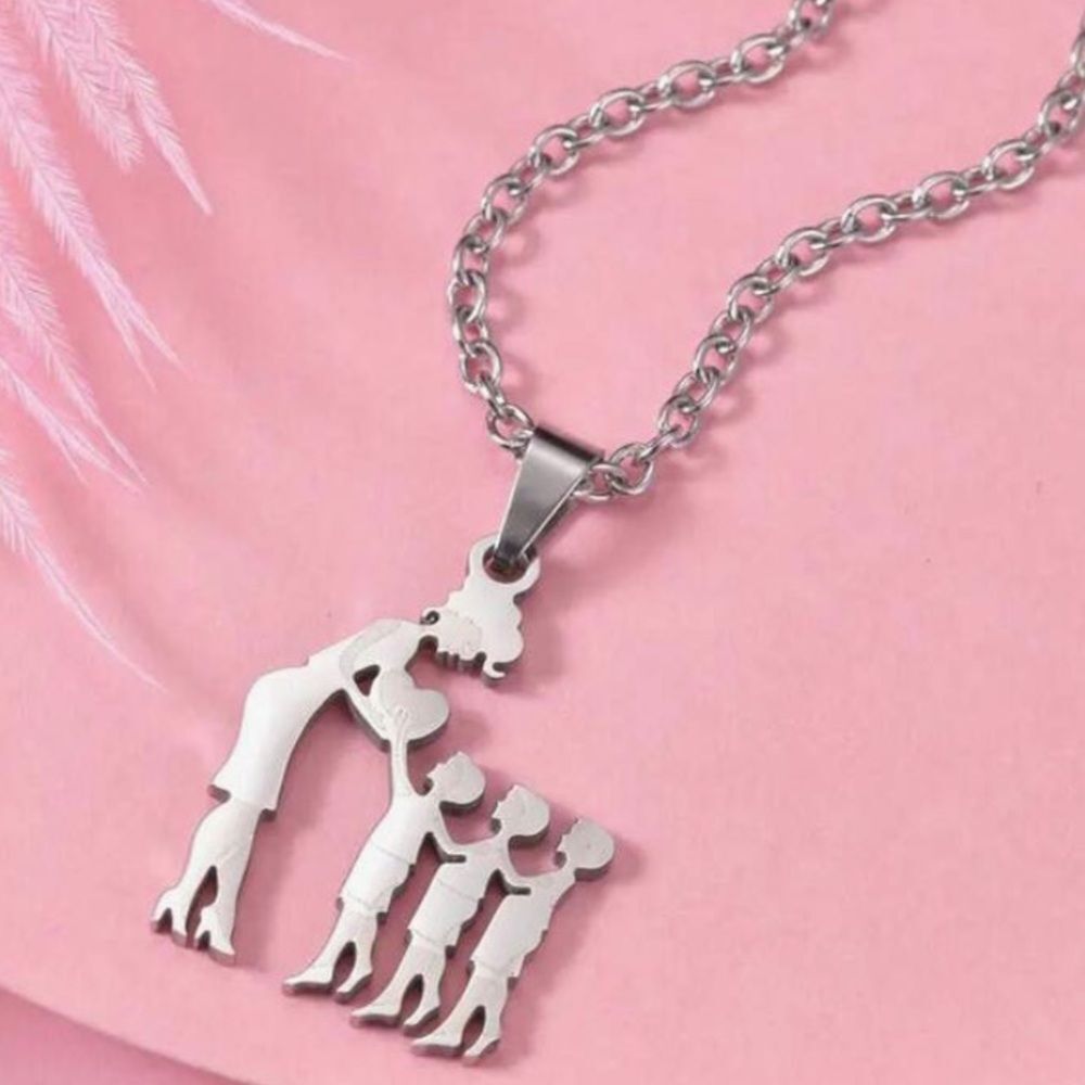 3for$20 Mother Son Daughter Pendant Necklace Women's adjustable Necklace